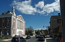 Downtown on Main Street looking east