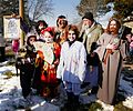 Participants at the Fershangi International Festival in Bardarski Geran in 2015