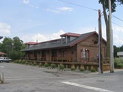 New York Central Freight Depot, Chesterton, Indiana (trackside)