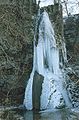 Eisgebilde am Gos-Wasserfall