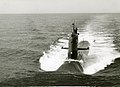 Le HMS Sjöhästen en route en 1968.