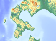 国縫漁港の位置（北海道南部内）