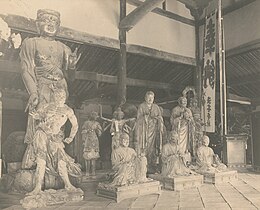 Collection of statues