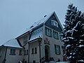 Pfarrhaus im Winter