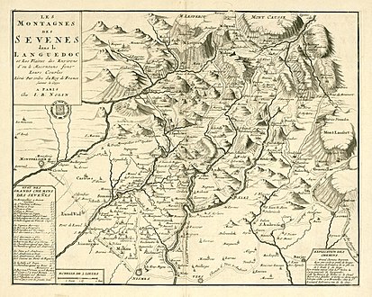 Les Montagnes des Sevenes dans le Languedoc