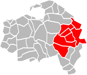 Localisation de Communauté d'Agglomération du Haut Val-de-Marne