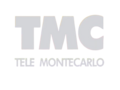 Ancien logo de TMC très rarement utilisé en 1984[91]. (Utilisé surtout pour la déclinaison italophone Telemontecarlo de 1981 à 1985).