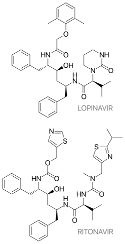 Image illustrative de l’article Lopinavir/ritonavir