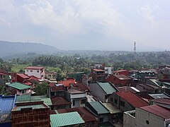 Lucban Poblacion Banahaw view