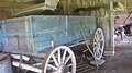 Wagon in blacksmith shop at Germantown Museum
