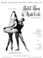 Maria Tallchief u reklami baletne grupe „Ballet Russe de Monte Carlo”