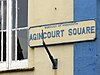 Sign for Agincourt Square