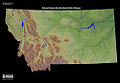 Image 40Relief map of Montana (from Montana)