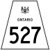 Highway 527 marker