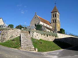 The church of Oulchy-la-Ville