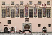 Passauer Rathaus - Fassade