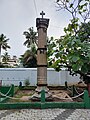 Protected monument - the pillar of Santa Cruz Cathedral of 1505