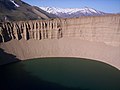 Tablier d'éboulis autour d'une doline d'effondrement (Pozo de las Animas (es)).