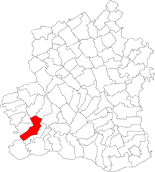 Location in Teleorman County