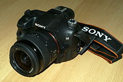 Sony α58 with SAL-1855-2