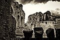 Ancient theatre of Taormina ruins