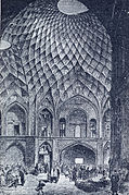 Timcheh Amin-o-Dowleh in the Kashan Bazaar, Iran, c. 1800
