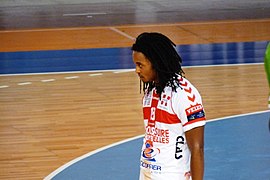 Sous le maillot du Chambéry SH en 2012.