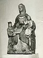 Église paroissiale Notre-Dame : groupe statuaire de Sainte Anne, la Vierge et l'Enfant Jésus.