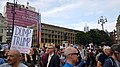 Trump protest - George Square, Glasgow.