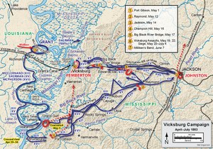 Grant's operations against Vicksburg