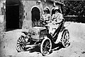 1902 – The Clément-Panhard new model: "6 horsepower engine, electric ignition, wooden wheels, high-speed car."