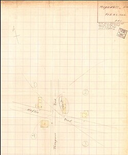 1922 fire insurance map of Hopewell