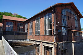 Main winding engine building.