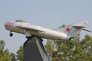 MiG-17 at Kubinka Air Base, Russia