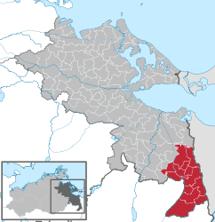 Amt Löcknitz-Penkun – Mappa