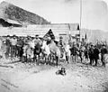 Barnard's Express and Stage Office, Barkerville. 1865.