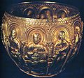 The Bedia Chalice donated by Bagrat to the Bedia Monastery is an important piece of Georgian metal art. c. 999 AD