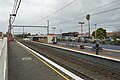 Southbound view from the former ground level Platform 3, June 2014, prior to demolition