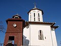 The church and the Bell Tower of the Monastery Dealu Mare