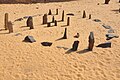 Image 23Nabta Playa "calendar circle", reconstructed at Aswan Nubia museum. (from Prehistoric Egypt)