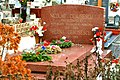 Nicolae and Elena Ceaușescu Grave in Ghencea Cemetery in Bucarest