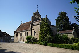 Chevet de l'église.