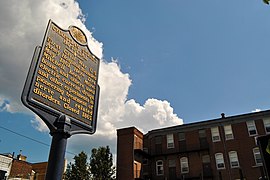 Christian Street Hospital Historical Marker