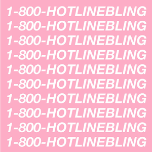 «Hotline Bling» սինգլի շապիկը (Դրեյք, )