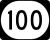 Kentucky Route 100 Truck marker