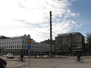 Stadshotellet[38], Hamngatan 11, Frej Klemming (1893-1978) med David Nilsson, 1939, funktionalism