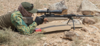 Bruneian sniper with a SAKO M591