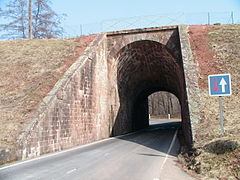 Un pont-canal à Frahier.