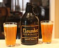 Image 49A growler of beer from Flounder Brewing, a nanobrewery in New Jersey, US (from Craft beer)