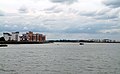 Thames estuary at Gallions Reach